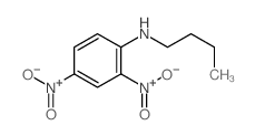 N-丁基-2,4-二硝基苯胺 结构式
