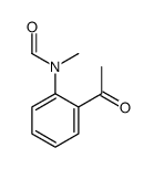 Formamide, N-(2-acetylphenyl)-N-methyl- 结构式