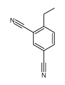4-乙基-1,3-苯二甲腈 结构式