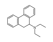 N,N-二乙基-9-氨基-9,10-二氢菲 结构式