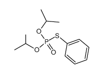 O,O-二异丙基-S-苯基硫代磷酸酯 结构式
