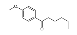 1-(4-甲氧苯基)己烷-1-酮 结构式