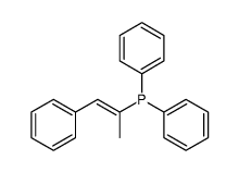 Phosphine, [(1Z)-1-methyl-2-phenylethenyl]diphenyl- 结构式