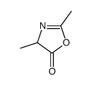 2,4-二甲基-1,3-恶唑-5(4H)-酮 结构式