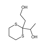 (R)-2-(1-羟乙基)-1,3-二噻烷-2-乙醇 结构式