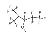 Pentane, 1,1,1,2,2,3,5,5,5-nonafluoro-3-methoxy-4-(trifluoromethyl)- 结构式