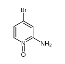 2-氨基-4-溴吡啶-1-氧化物 结构式
