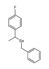 1-氟-4-[1-(苄基硒基)乙基]苯 结构式