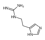N(α)-胍基组胺 结构式