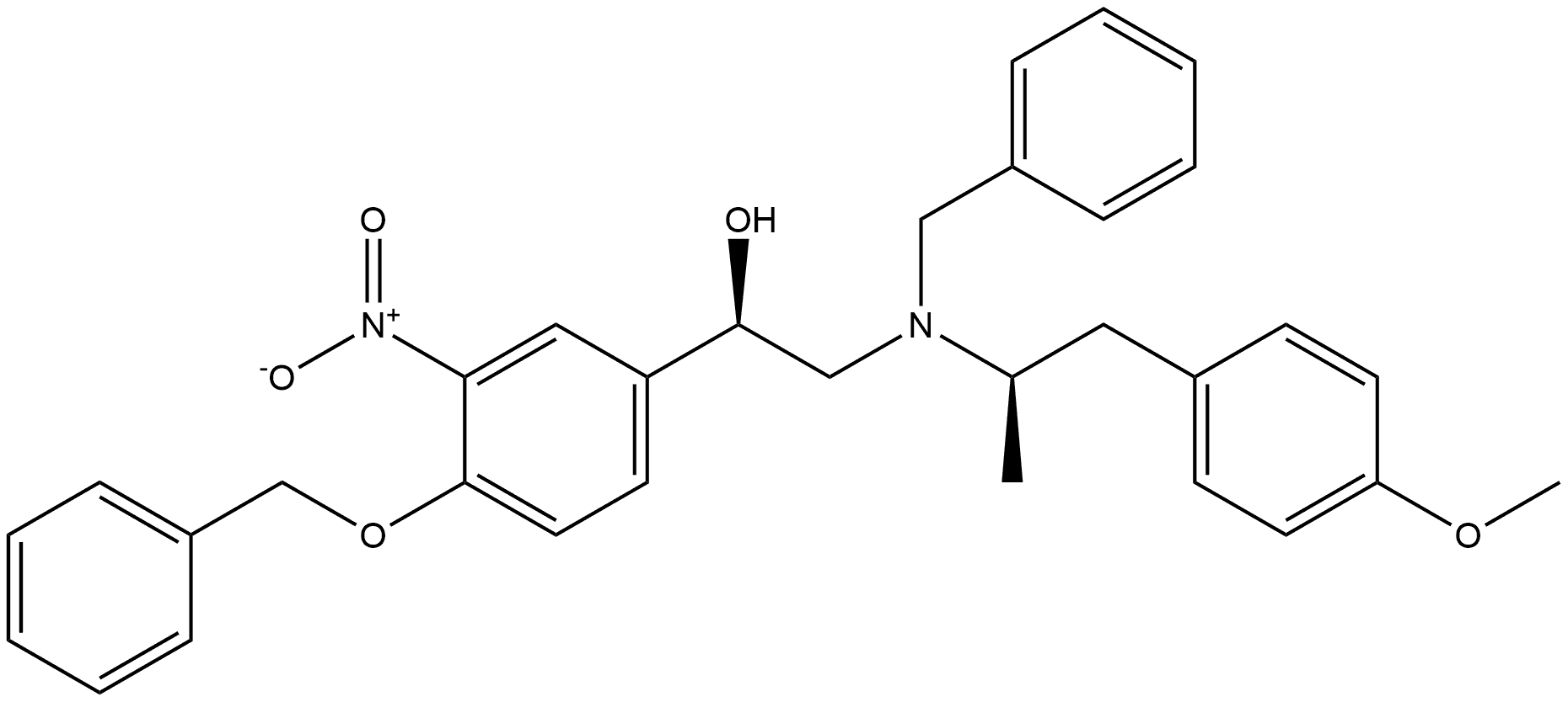 福莫特罗中间体 结构式