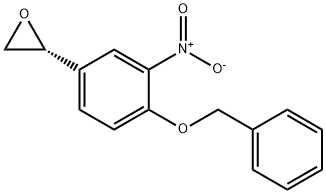 (R)-2-(4-(苄氧基)-3-硝基苯基)环氧乙烷 结构式