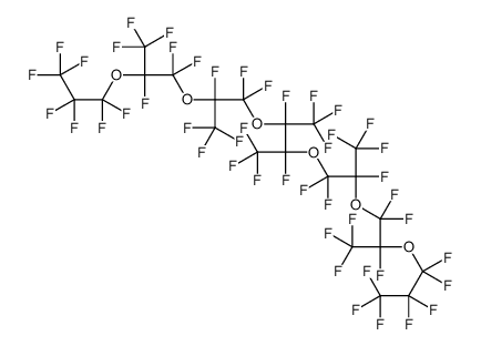 octacosafluoro-5,8,11,12,15,18-hexakis(trifluoromethyl)-4,7,10,13,16,19-hexaoxadocosane 结构式