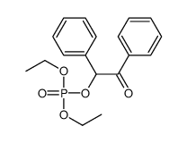 2-氧代-1,2-二苯基乙基磷酸二乙酯 结构式