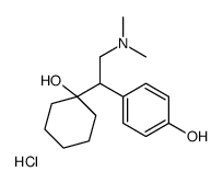 试剂Desvenlafaxine Hydrochloride(储存“-20℃”；运输“冰袋”) 结构式