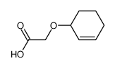 (E)-2-对甲苯磺酰氧基-4-己烯酸 结构式