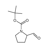 N-BOC-DL-脯氨醛 结构式