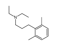 N,N-二乙基-2,6-二甲基苯丙胺 结构式