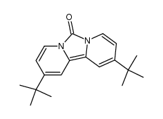 2,10-二叔丁基二吡啶并[1,2-c:2',1'-e]咪唑-6-酮 结构式