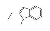 N-甲基-2-乙基吲哚 结构式