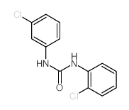 1-(2-chlorophenyl)-3-(3-chlorophenyl)urea 结构式