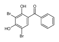 (3,5-二溴-2,4-二羟基苯基)(苯基)甲酮 结构式