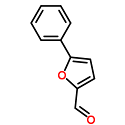 5-苯基-2-糠醛 结构式