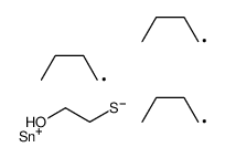 2-三丁基锡烷基硫代乙醇 结构式