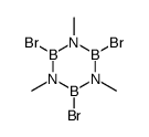 2,4,6-三溴-1,3,5-三甲基硼嗪 结构式