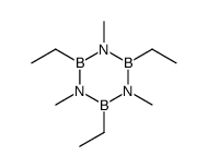 2,4,6-三乙基-1,3,5-三甲基硼嗪 结构式