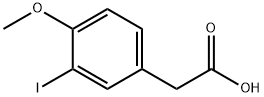 3-碘-4-甲氧基苯乙酸 结构式