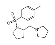 (S)-N-(对甲苯磺酰基)-2-(吡咯烷基甲基)吡咯烷 结构式