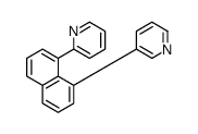 2-(8-(吡啶-3-基)萘-1-基)吡啶 结构式