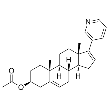乙酸阿比特龙酯 结构式