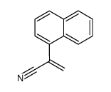 2-(1-萘基)丙烯腈 结构式