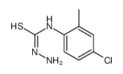 4-(4-CHLORO-ORTHO-TOLYL)-3-THIOSEMICARBAZIDE 结构式