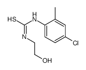 1-(4-氯-2-甲基苯基)-3-(2-羟乙基)硫脲 结构式