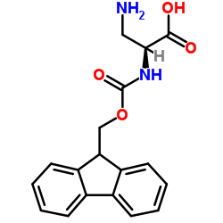 Nα-Fmoc-L-2,3-二氨基丙酸 结构式