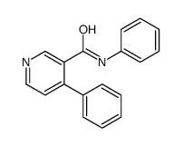 N,4-二苯基-3-吡啶甲酰胺 结构式