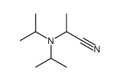 2-(二异丙基氨基)丙腈 结构式