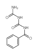Benzamide, N-[[(aminocarbonyl)amino]carbonyl]- 结构式
