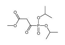 Propanoic acid, 3-[bis(1-methylethoxy)phosphinyl]-3-oxo-, methyl ester 结构式