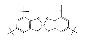 2,2'-Spirobi[1,3,2-benzodioxagermole], 4,4',6,6'-tetrakis(1,1-dimethylethyl)- 结构式