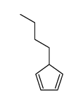 5-丁基环戊-1,3-二烯 结构式