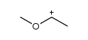 Oxonium, ethylidenemethyl-, [O(E)]- (9CI) 结构式