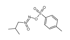 4-甲基苯磺酸 2-(2-甲基丙基)-2-氧化二氮烯酯 结构式