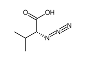 (2R)-2-叠氮-3-甲基丁酸 结构式