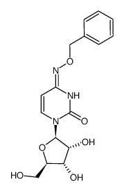 Uridine, 4-[O-(phenylmethyl)oxime] 结构式