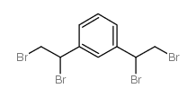 1,3-双(1,2-二溴乙基)苯 结构式