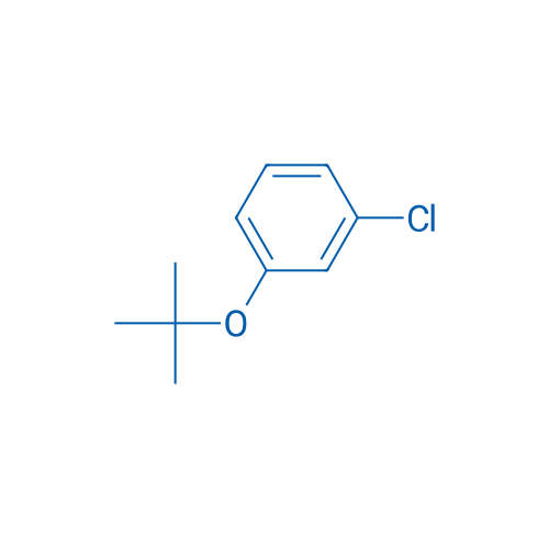 3-叔丁氧基氯苯 结构式