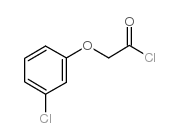 3-氯苯氧基乙酰基氯 结构式